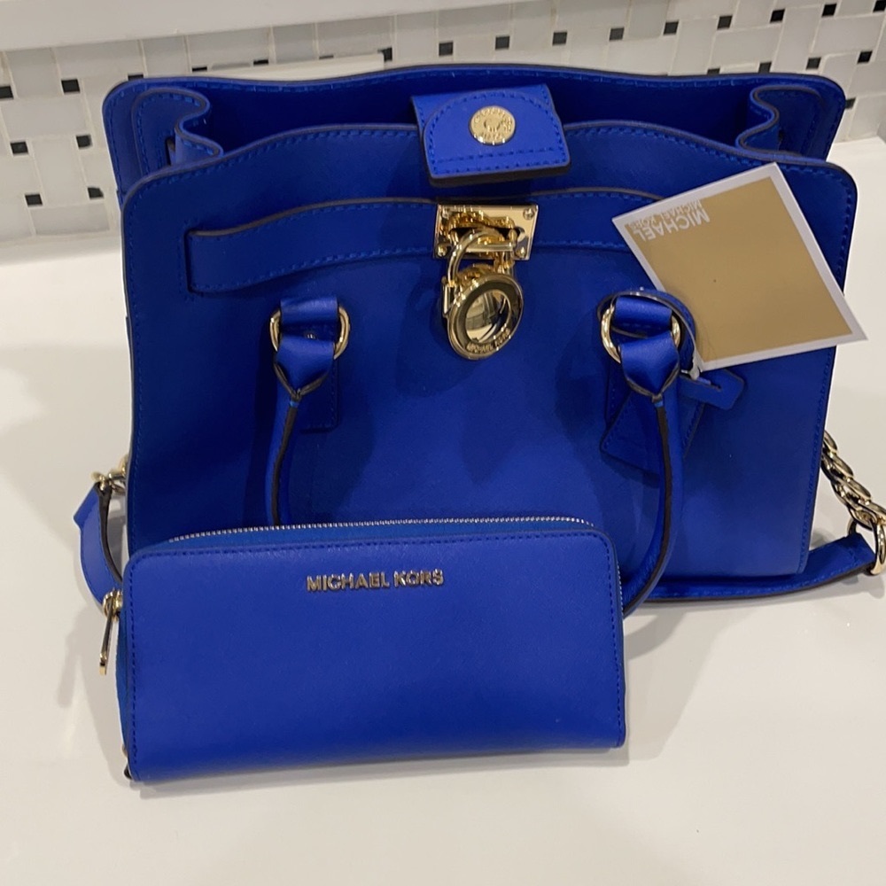 Brand new Michael Kors Tote with matching wallet